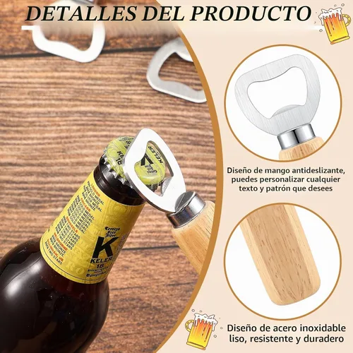 Vista 3 de Lounsweer - Abrebotellas de vino de acero inoxidable, 30 unidades, a granel
