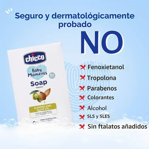 Vista 7 de Chicco Jabón Baby Moments, 2.65 oz