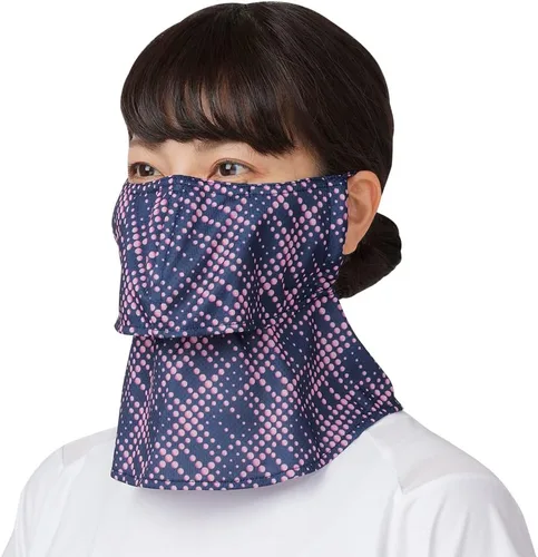 Vista 7 de YAKeNU UV CUT MASK Máscara de protección solar UV para cara y cuello, Yake-nu SO-Cool 514 negro