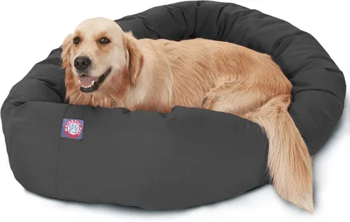 Vista 20 de Majestic Pet Products - Cama en forma de bagel para perro, color caqui, 32 pulgadas