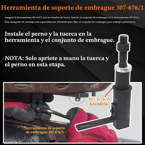 Vista 5 de DPS6 Juego de herramientas de reinicio de reinstalación de transmisión de doble embrague