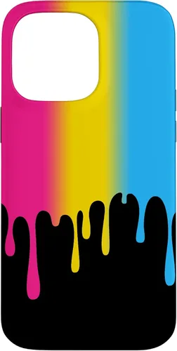 Vista 21 de Pan Pride LGBT+ Colorful Dripping Rainbow Pansexual Case for iPhone 17