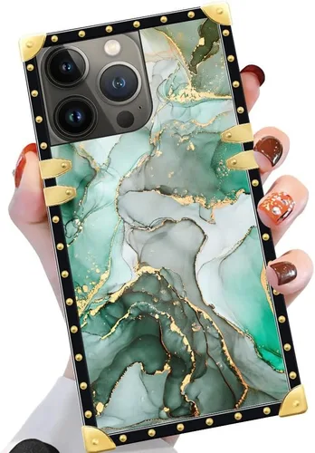 Vista 13 de Funda compatible con iPhone X/Xs, TPU suave de lujo y parte trasera de policarbonato duro para niñas y mujeres, funda protectora a prueba de golpes