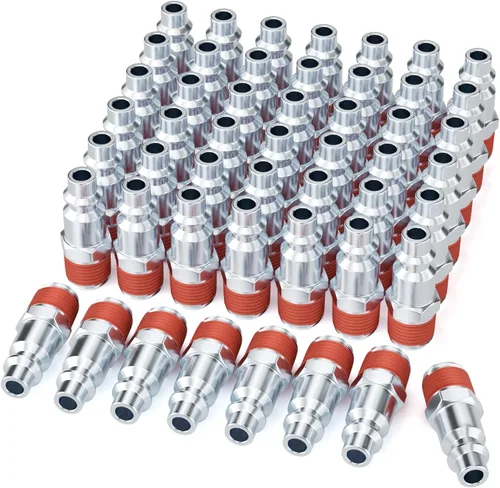 Vista 21 de GASHER 10PCS 1/2" FNPT x 1/2" Flow Industrial Air Plug