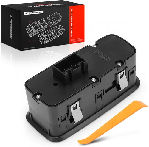 Vista 10 de A-Premium Interruptor de ventana eléctrica principal del lado del conductor delantero compatible con Porsche 911 2012-2019, Boxster 2013-2016
