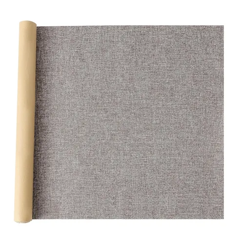 Vista 13 de SANSAM Parche autoadhesivo de tela de reparación de lino, rollo de 17.2 x 60 pulgadas, cinta de reparación de tela para sofás, sofá, ropa, álbumes