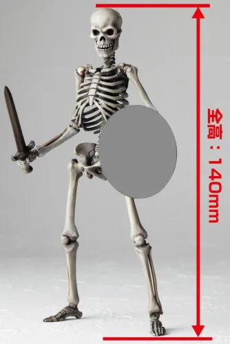 Vista 10 de Monsters/Horror Jason and The Argonauts Revoltech SciFi Super Poseable Figura de acción Esqueleto Guerrero