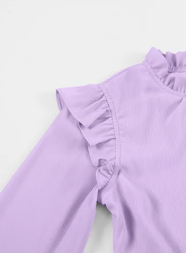 Vista 4 de blibean Vestidos elegantes con cinturón para niñas de 4 a 13 años