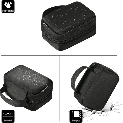Vista 5 de Funda para mouse compatible con Logitech MX Anywhere 3S/2S Advance, bolsa de almacenamiento universal de viaje para M720 Triathlon/M705