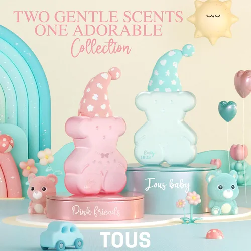 Vista 5 de TOUS Colonia de bebé para niños y niñas. Perfume fresco y polvoriento, aroma suave para bebés y niños pequeños. Regalo ideal para bebés, 3.4 onzas