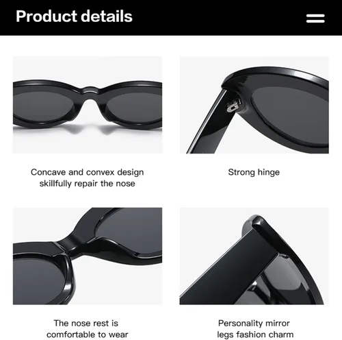 Vista 5 de EYLRIM Gafas de sol inflables de moda para mujer, lindas y divertidas gafas de sol con diseño de labios y burbujas