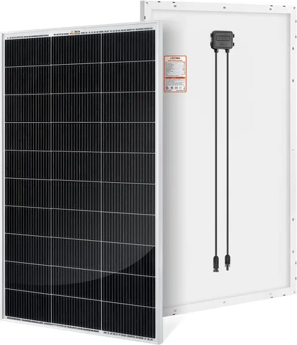 Vista 18 de RICH SOLAR Panel solar monocristalino de celda 9BB de 100 vatios, 12 voltios, batería de carga de módulo solar de alta eficiencia para caravana
