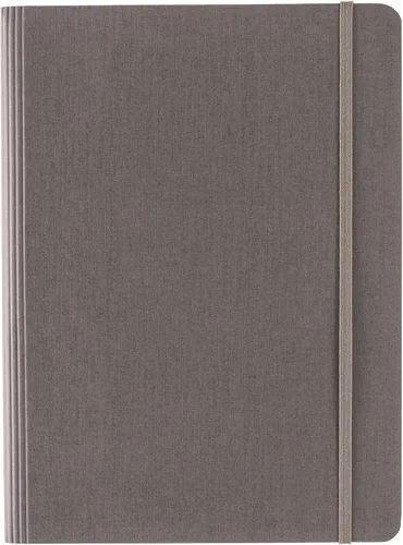 Vista 23 de Fabriano Ecoqua Plus - Cuaderno oculto en espiral, 8.3 x 11.7 pulgadas, A4, punteado, negro