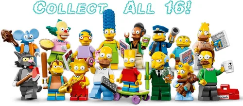 Vista 2 de LEGO 71005 Minifiguras de personajes de Milhouse Simpson de la serie Simpson
