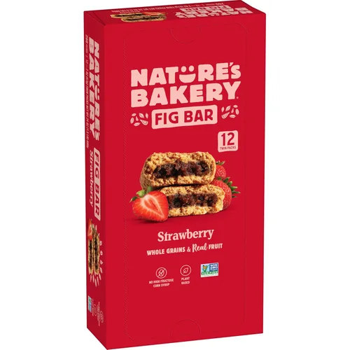 Vista 9 de Nature's Bakery Barra de higos, manzana y canela, 2 oz manillar de bicicleta