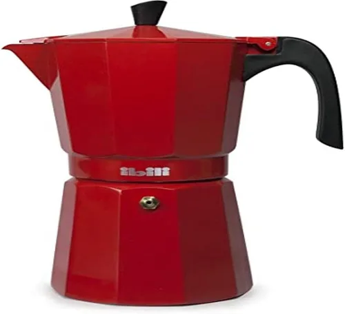 Vista 3 de IBILI Bahia Express - Olla para moka (3 tazas, 5.1 fl oz, aluminio)