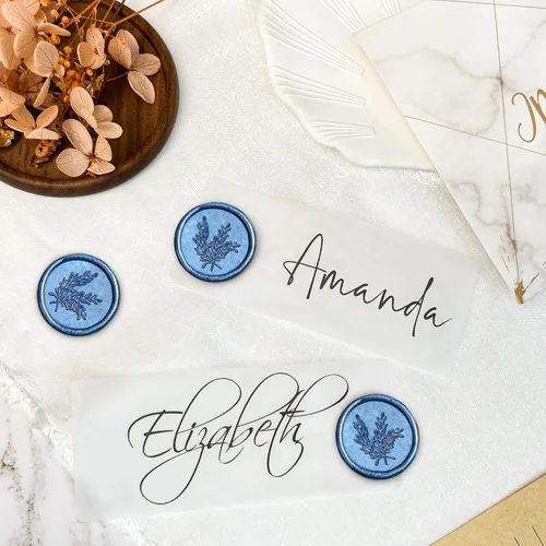 Vista 4 de 25 calcomanías para sellos de cera, hechas a mano, autoadhesivas, para invitaciones de bodas, sobres, envoltura de regalo, Navidad