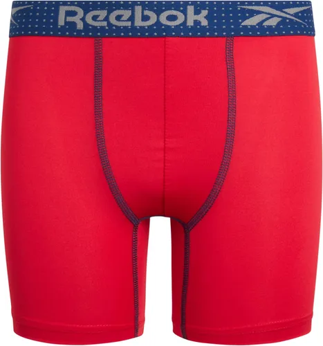 Vista 3 de Reebok Ropa interior para niños - Calzoncillos bóxer de rendimiento (paquete de 4)