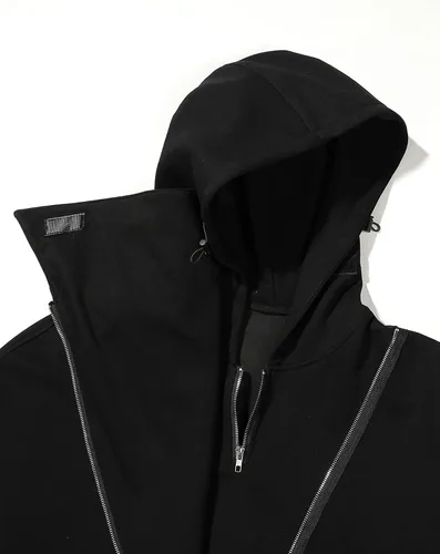 Vista 8 de Niepce Inc Sudadera con capucha japonesa para hombre