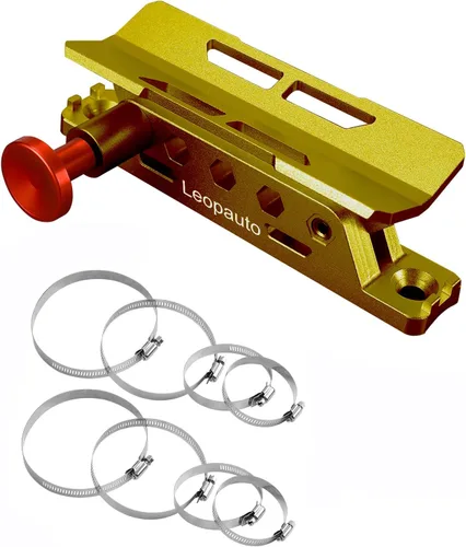 Vista 11 de Soporte universal para extintor de incendios, barra de liberación rápida, color negro Leopauto Fire Extinguisher Bracket Holder with 8 Clamps