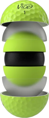Vista 4 de Pelotas de golf Vice Pro Plus (el paquete puede variar)