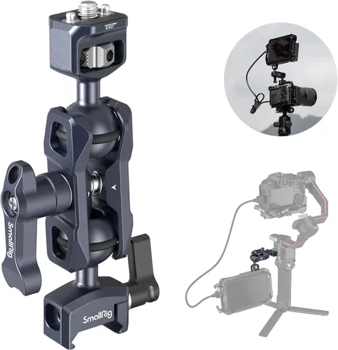Vista 9 de SMALLRIG Brazo mágico articulado con abrazadera NATO y tornillo de 1/4"-20