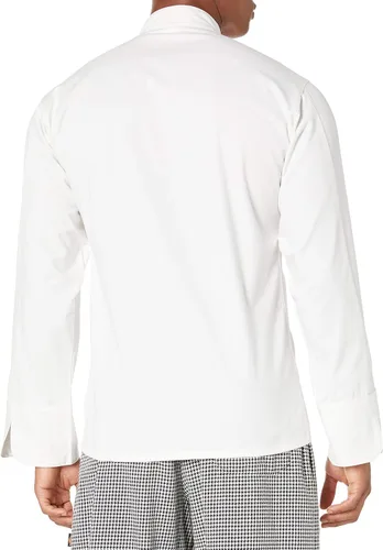 Vista 2 de Uncommon Threads Abrigo de Chef para Hombre 10 Nudo