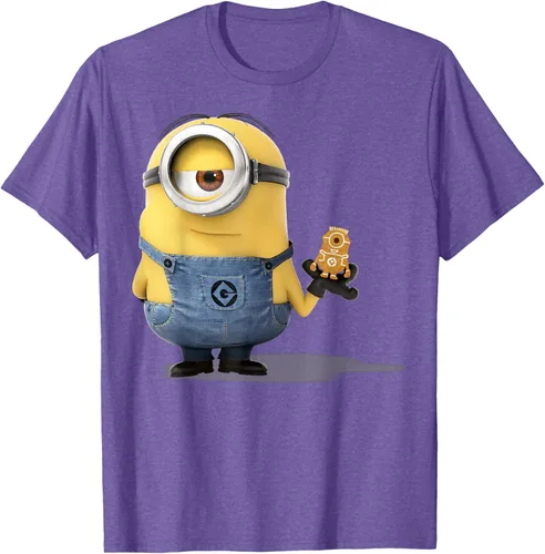 Vista 9 de Camiseta Despicable Me Minions Holding A Ginger Bread Minion Retrato Pequeña