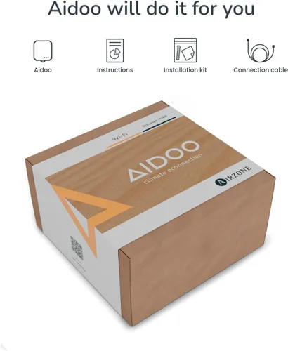 Vista 7 de AIRZONE Control WiFi Aidoo para aire acondicionado - Compatible con GREE VRF AZAI6WSCGR2 - Control remoto de CA y programación de aplicaciones