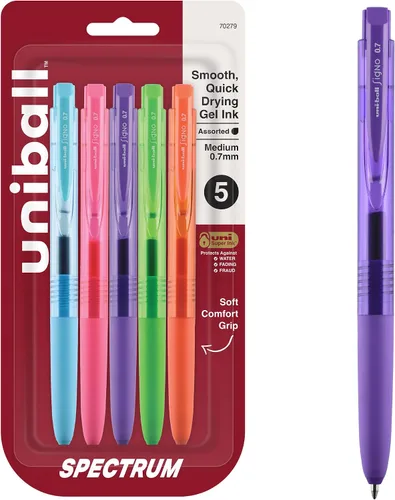 Vista 14 de Uniball 207 - Bolígrafos de gel de impacto, paquete de 144-0.039 pulgadas, bolígrafos de punta gruesa, suministros escolares y de oficina