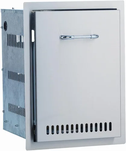 Vista 11 de Bull Outdoor Products 56985 Cajón doble, acero inoxidable