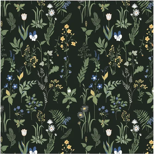 Vista 16 de Papel tapiz para despegar y pegar, papel tapiz floral bohemio de 17.5 x 78.7 pulgadas para dormitorio y baño, fácil de despegar, apto para inquilinos