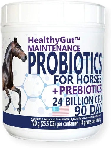 Vista 9 de HealthyGut - Kit de potro para caballos, suplemento dietético, fórmula totalmente natural (0.49 oz)
