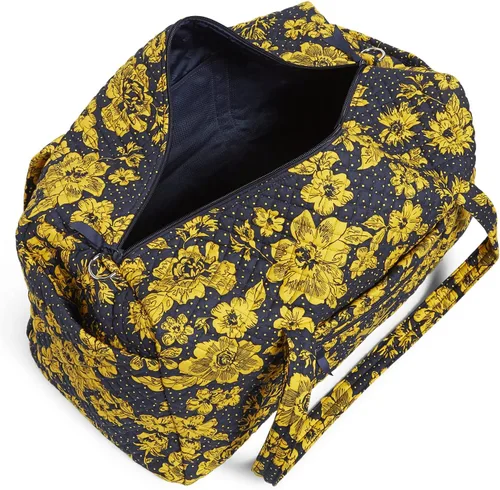 Vista 2 de Vera Bradley Women's Cotton Collegiate Large Travel Duffle Bag (Multiple Teams Available)