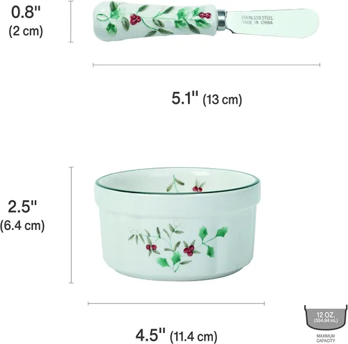 Vista 2 de Pfaltzgraff Winterberry Dip Mix, 12 oz