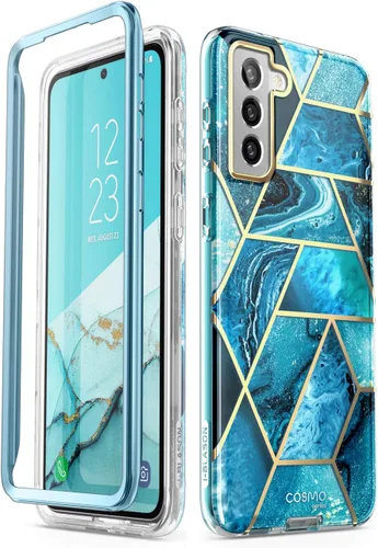 Vista 8 de i-Blason Cosmo Series - Funda para Samsung Galaxy S21 Plus 5G, funda protectora delgada y elegante sin protector de pantalla integrado (meta)