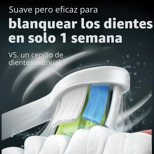 Vista 2 de Philips Sonicare ProtectiveClean 6100 - Cepillo de dientes eléctrico recargable, con sensor de presión, 3 modos de limpieza, SmarTimer y QuadPacer