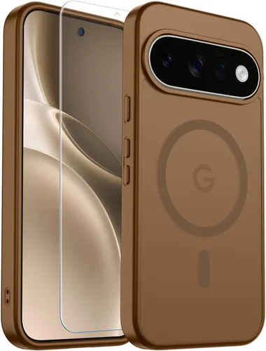 Vista 167 de SUPFINE Funda magnética para Google Pixel 10 Pro XL con protector de pantalla (imanes integrados) (protección contra caídas de grado militar)