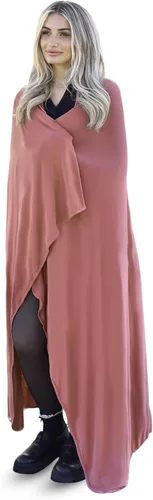 Vista 20 de K E L O R Luxury Cooling Travel Blanket - Stretchy, Lightweight Soft & Breathable Shawl Wraps for Women