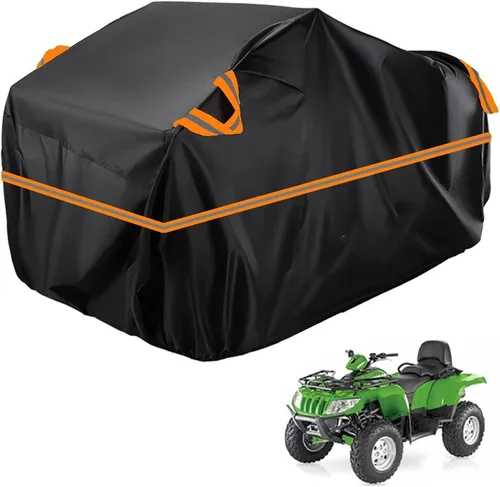 Vista 417 de Cubierta para ATV impermeable compatible con Arctic Cat H1 EFI TRV Cruiser 4x4 2011, cubierta de 210D para vehículos de 4 ruedas, cubierta para quad