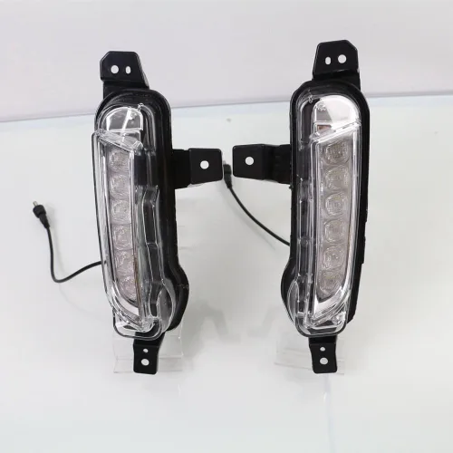 Vista 2 de Luz de circulación diurna LED DRL para Suzuki Vitara 2015-2019, 6000K LED luz de parachoques delantero