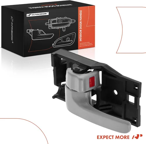 Vista 8 de A-Premium Manija de puerta interior del lado del conductor delantera o trasera compatible con Toyota Tundra 2004-2006 Crew Cab, Sequoia 2001-2007