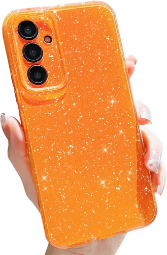 Vista 34 de MINSCOSE Funda compatible con Samsung Galaxy A14 5G, bonita funda delgada con purpurina fina, a prueba de golpes, de TPU para mujeres y niñas