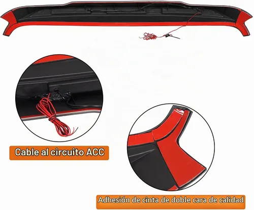 Vista 9 de Hooke Road Protector de capó para Jeep Wrangler JL y Gladiator JT 2018-2024