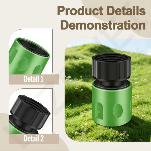 Vista 3 de Kit de lavado de cubierta de cortacésped/kit de lavado de cubierta de cortacésped de conexión rápida compatible con Cub Cadet, MTD, Troy-Bilt