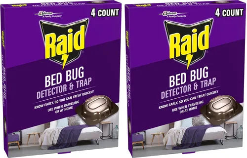 Vista 7 de Raid Detector y trampa de chinches de cama, para uso en interiores, 4