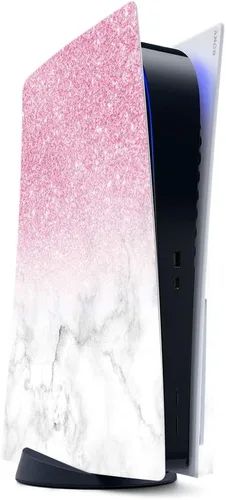 Vista 51 de MightySkins - Skin para juegos con purpurina brillante para PS5 y Playstation 5, ágata amatista, acabado duradero con purpurina de alto brillo
