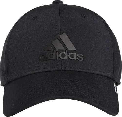 Vista 8 de adidas Gorra elástica estructurada Gameday 3 para hombre Blanco