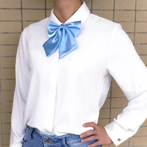 Vista 2 de Women Uniform Bow Tie, School Girl Cute Anime Bowtie For Lolita & Godmother & Cosplay or Fairy Necktie Costume W-B-T3