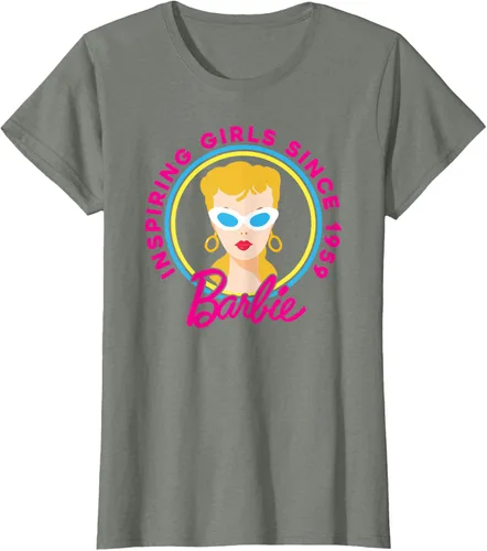 Vista 15 de Barbie - Camiseta inspiradora del 60 aniversario para niñas desde los 59 Negro